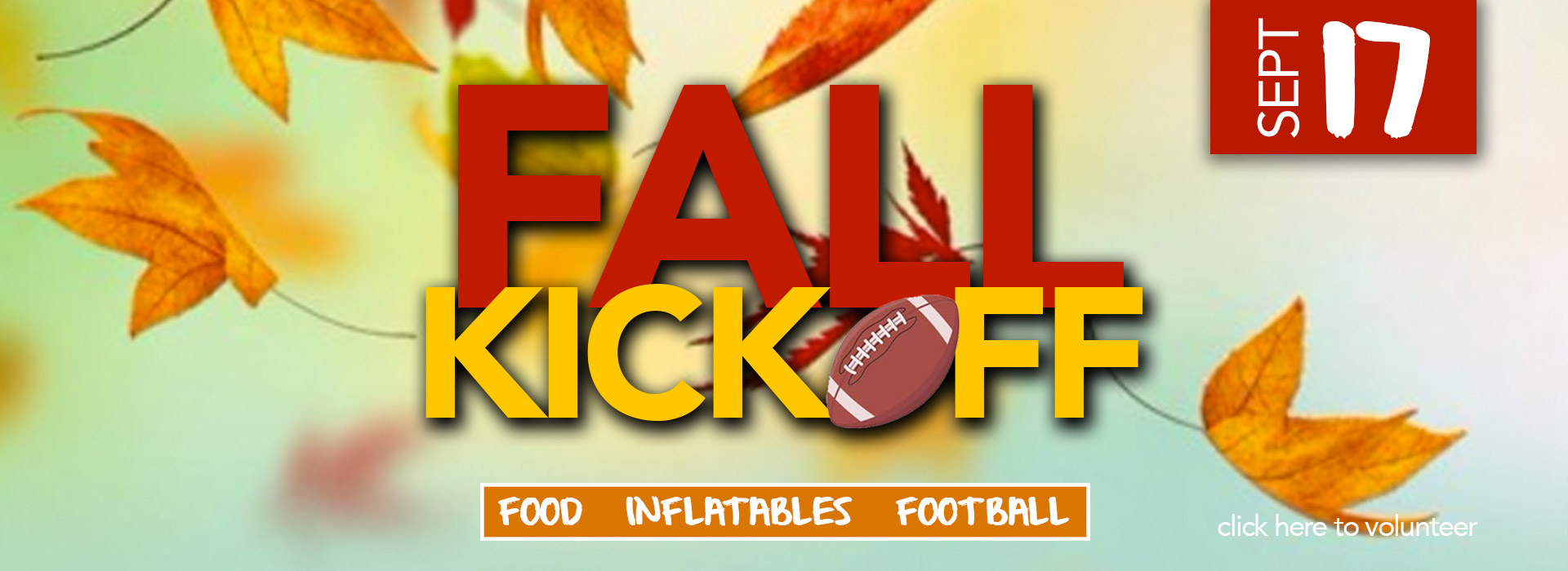 fall kickoff slider