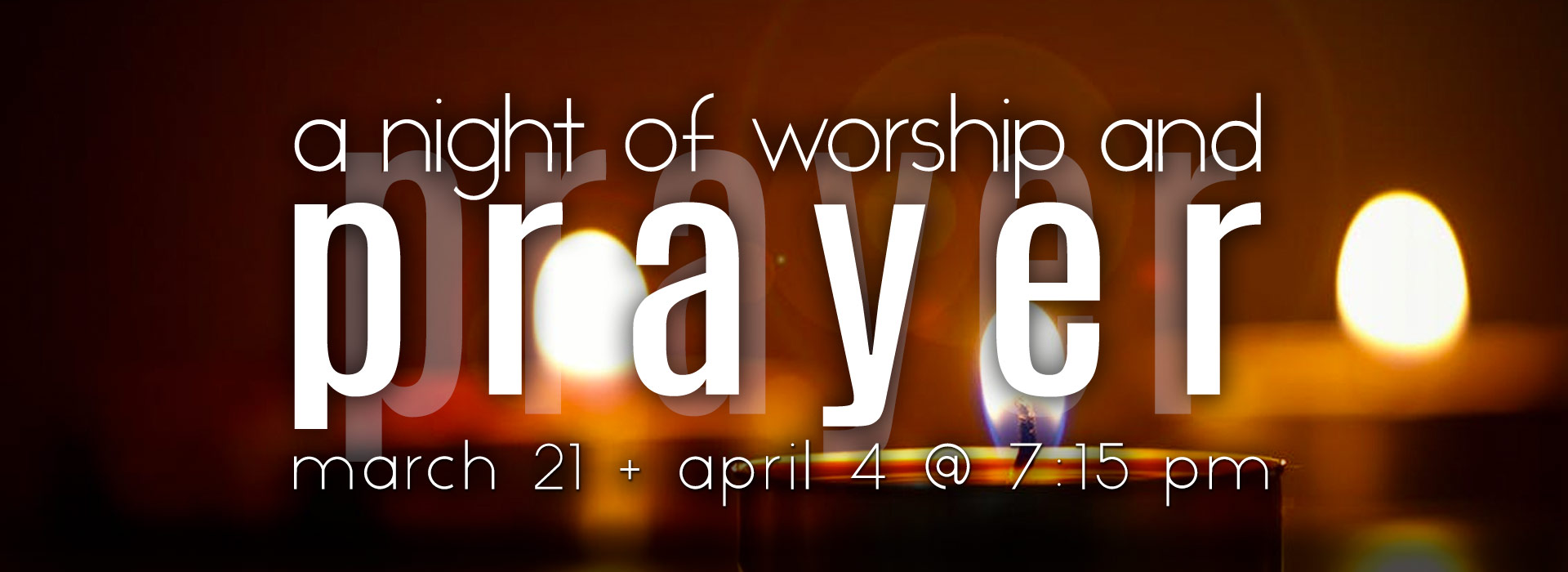 prayer night slider - Revolution Church