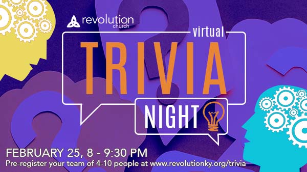 Virtual Triva Night - Revolution ChurchRevolution Church